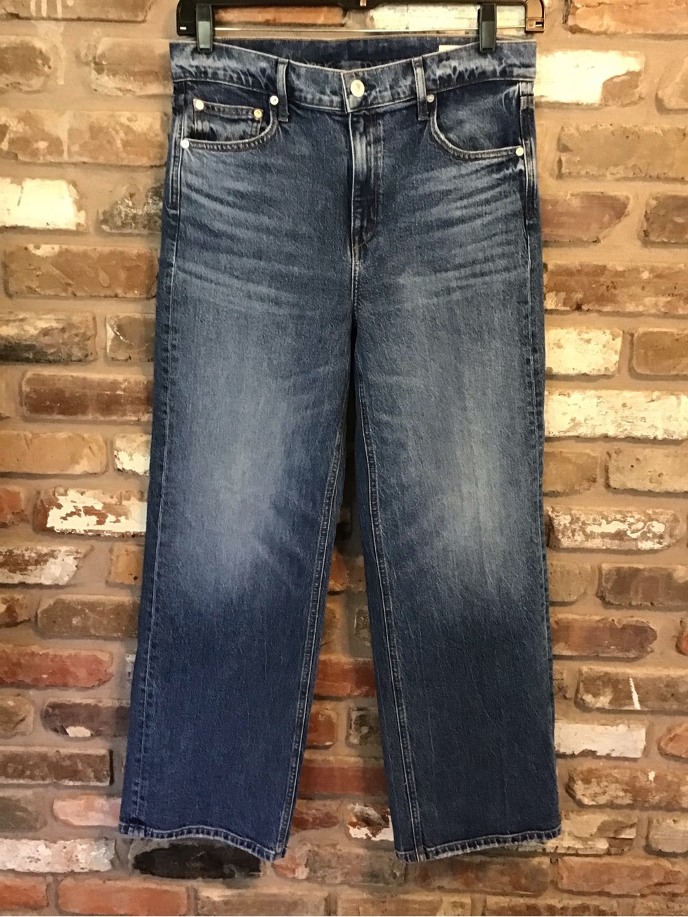 AYR Women's THE SECRET SAUCE High Rise Wide-Leg Denim GOOD MOOD Jeans 31 - Picture 2 of 8